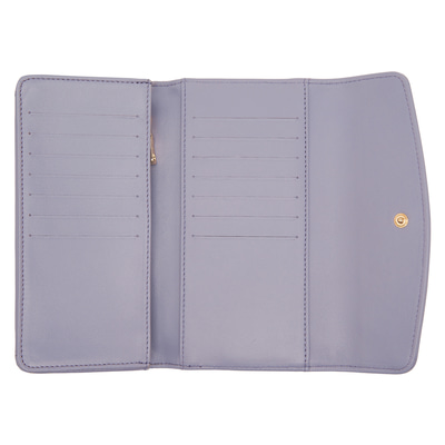 Mor Kadın Deri Cüzdan