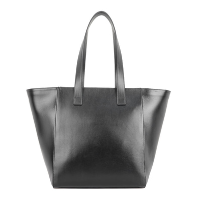 Morgan Siyah Kadın Logolu Deri Omuz Çantası