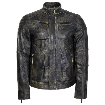 Nancy Vintage Erkek Deri Mont