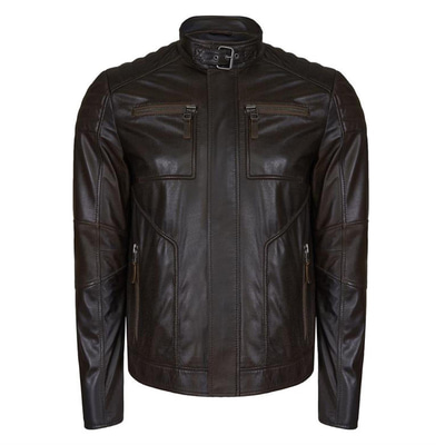 Nancy Vintage Erkek Deri Mont