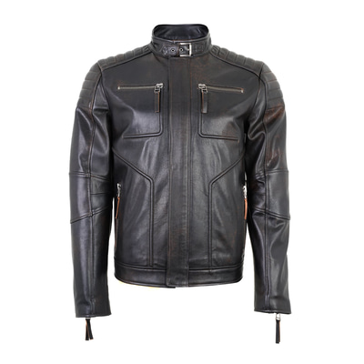 Nancy Vintage Erkek Deri Mont