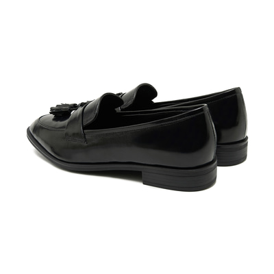 Narciso Siyah Kadın Deri Loafer Günlük Ayakkabı