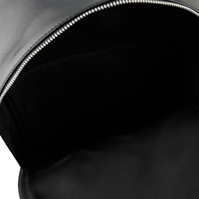 Nathan Siyah Deri Sırt Çantası