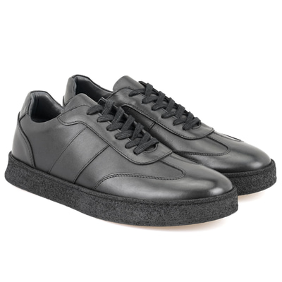 Naut Siyah Erkek Deri Günlük Ayakkabı