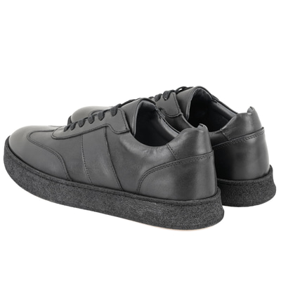 Naut Siyah Erkek Deri Günlük Ayakkabı