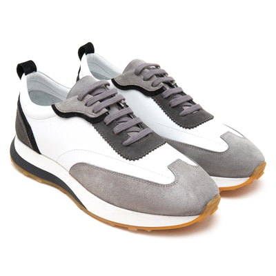 Neil Gri Erkek Deri Spor Ayakkabı