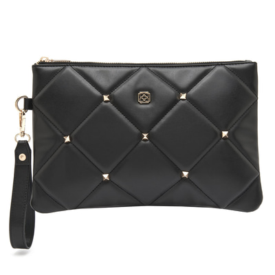 Nicole Siyah Kadın Clutch 