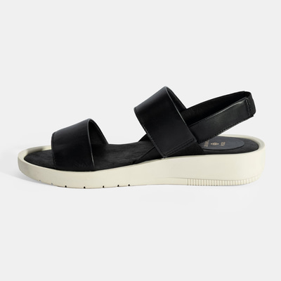 Nicole Siyah Kadın DesaComfort Deri Sandalet