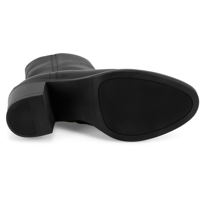 Ninva Siyah Kadın Kovboy Botu