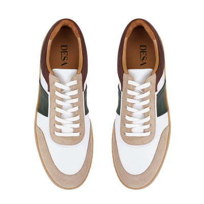 Noah Beyaz Erkek Deri Spor Ayakkabı