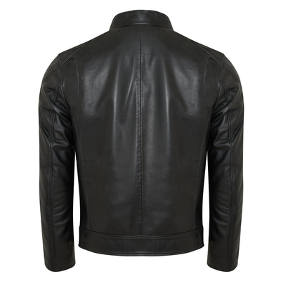 Nobert Lacivert Erkek Deri Ceket