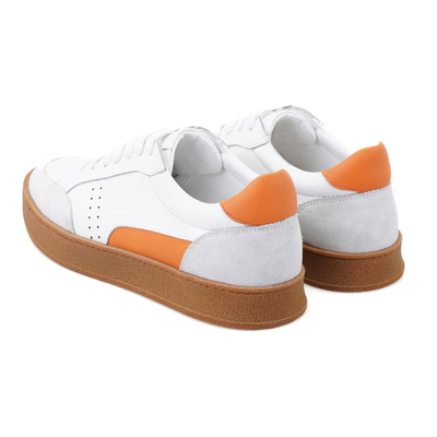 Nora Beyaz Erkek Deri Spor Ayakkabı