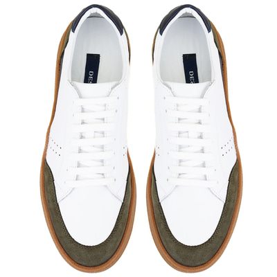 Nora Beyaz Erkek Deri Spor Ayakkabı