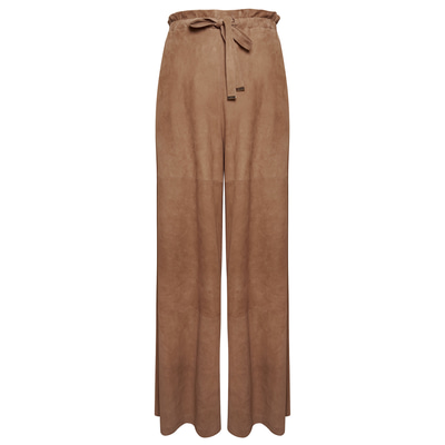 Norah Kadın Süet Bol Paça Pantolon