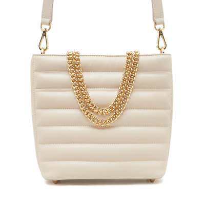 Norberto Zincir Detaylı Kadın Deri Omuz Askılı Çanta