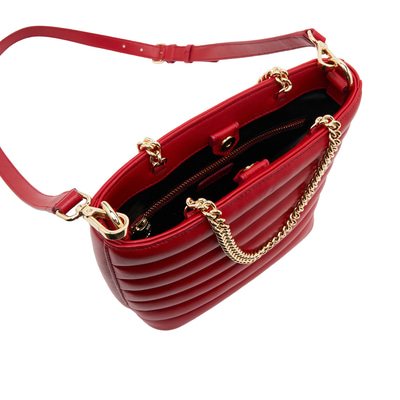 Norberto Zincir Detaylı Kadın Deri Omuz Askılı Çanta