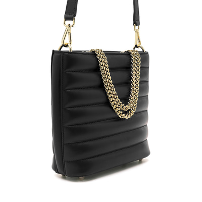 Norberto Zincir Detaylı Kadın Deri Omuz Askılı Çanta