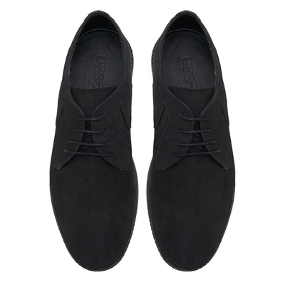 Oberon Siyah Erkek Nubuk Günlük Ayakkabı