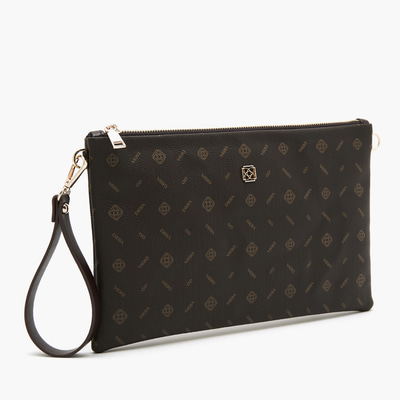 Odila Kahve Kadın Monogram Omuz Çantası