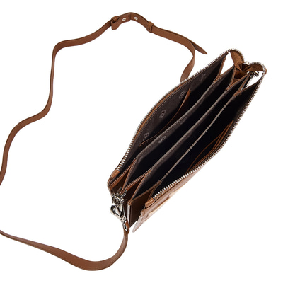 Oklu Kadın Deri Omuz Askılı Çanta