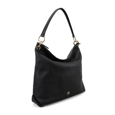 Oksana Siyah Kadın Deri Omuz Çantası