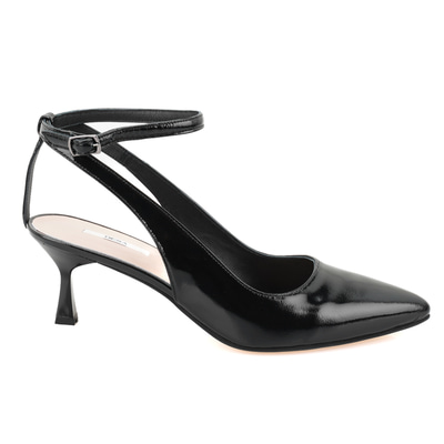 Olivia Siyah Kadın Rugan Klasik Ayakkabı