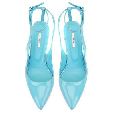 Olivia Turkuaz Kadın Rugan Klasik Ayakkabı