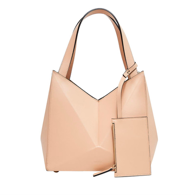Origami S Kadın Omuz Askılı Deri Çanta