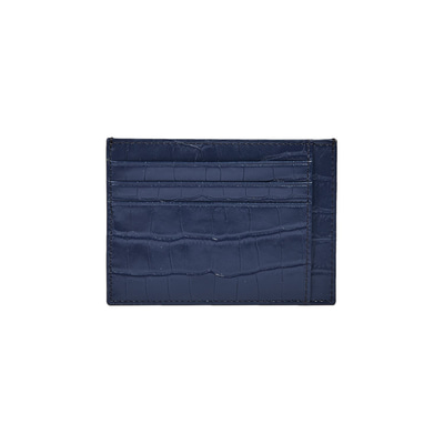 Pablo Erkek Kroko Baskılı Deri Kartlık