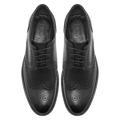 Paol Siyah Erkek Deri Klasik Ayakkabı