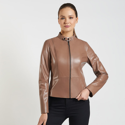 Paride Kadın Deri Ceket