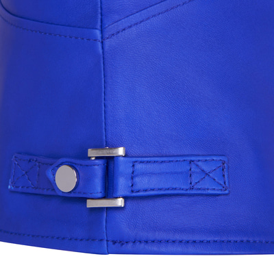 Paride Lacivert Kadın Deri Ceket