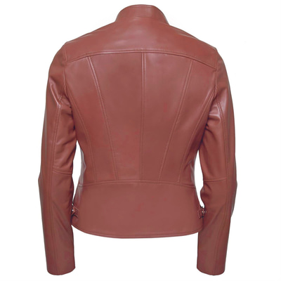 Paride Mor Kadın Deri Ceket