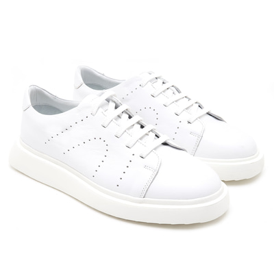Parker Beyaz Erkek Deri Spor Ayakkabı