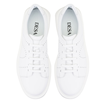 Parker Beyaz Erkek Deri Spor Ayakkabı