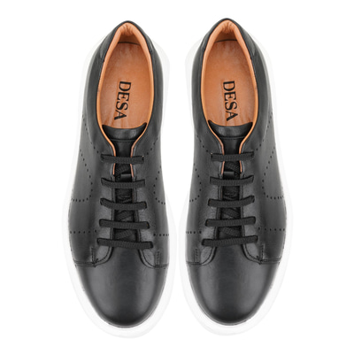 Parker Siyah Erkek Deri Spor Ayakkabı