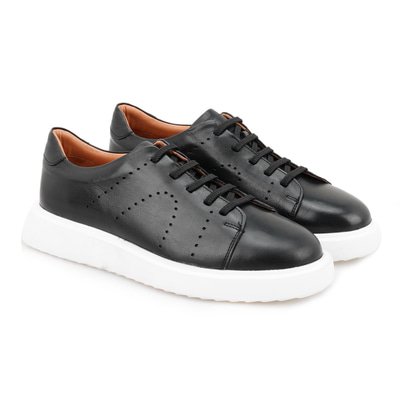 Parker Siyah Erkek Deri Spor Ayakkabı