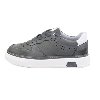 Pascal Gri Erkek Nubuk Deri Günlük Ayakkabı