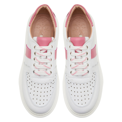 Pembe Ange Kadın Deri Spor Ayakkabı