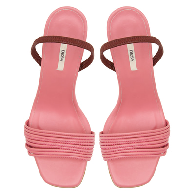 Pembe Aster Kadın Deri Abiye Ayakkabı