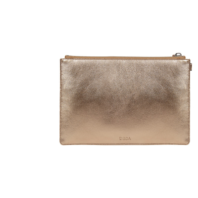 Pembe Oklu Kadın Deri Clutch