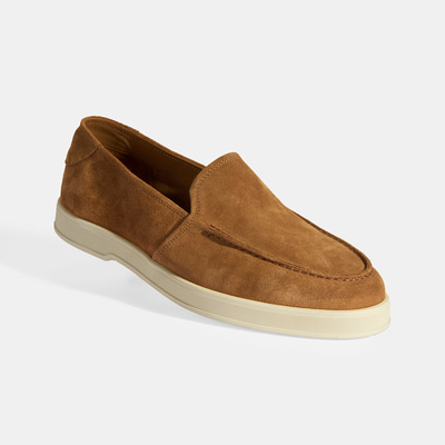 Peraleda Taba Erkek Slip-On Süet Loafer