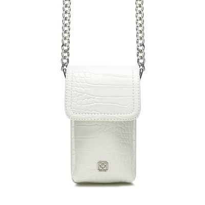 Phony Beyaz Kadın Telefon Çantası