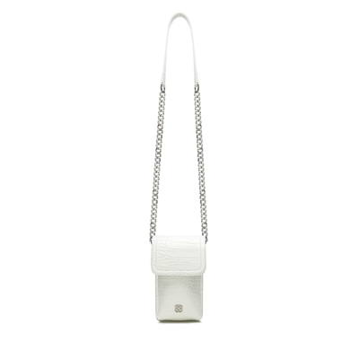 Phony Beyaz Kadın Telefon Çantası