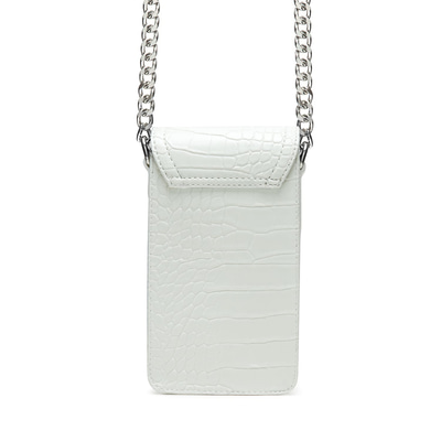 Phony Beyaz Kadın Telefon Çantası