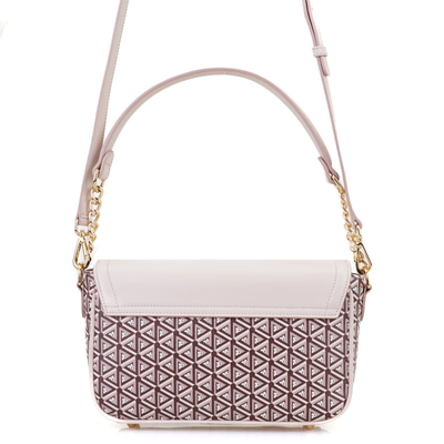 Plante Bej Kadın Monogram Omuz Çantası