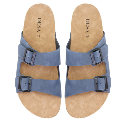 Porter Lacivert Erkek Nubuk Terlik