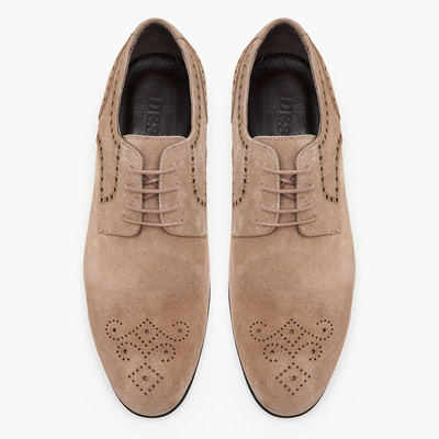 Pryor Bej Erkek Süet Deri Klasik Ayakkabı