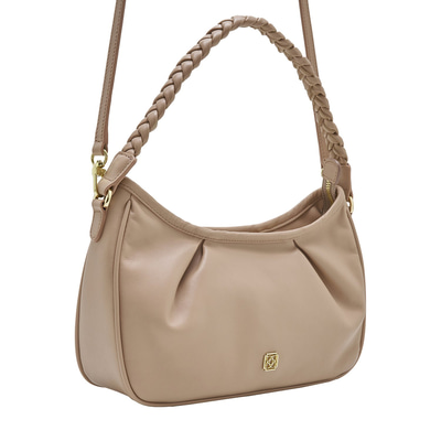 Pudra Dalya Kadın Deri Omuz Askılı Çanta