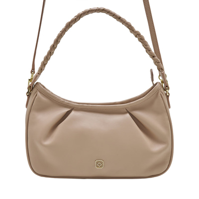 Pudra Dalya Kadın Deri Omuz Askılı Çanta